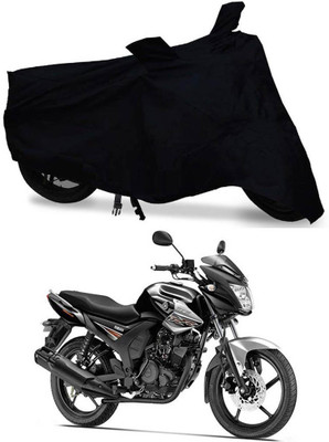 ROYAL AUTO MART Two Wheeler Cover for Yamaha(SZ-RR, Black)