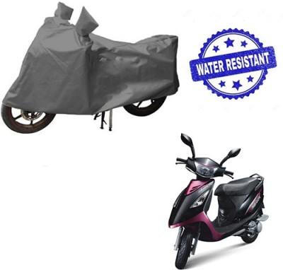 HYBRIDS COLLECTION Waterproof Two Wheeler Cover for TVS(Scooty Streak, Grey)