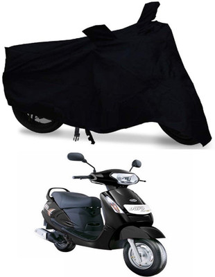 HYBRIDS COLLECTION Two Wheeler Cover for Mahindra(Duro, Black)