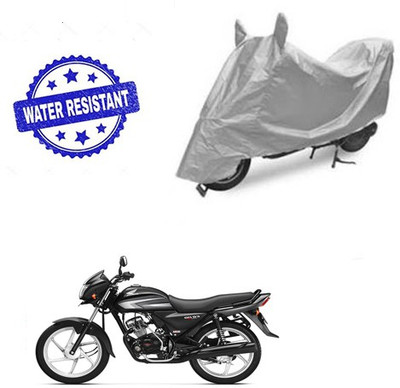 Feel heaven Two Wheeler Cover for Honda(CD, Silver)
