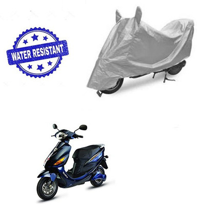 Pecko Two Wheeler Cover for Hero(Electric Cruz, Silver)