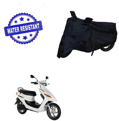Pecko Two Wheeler Cover for Indus(Yo Electron, Black)