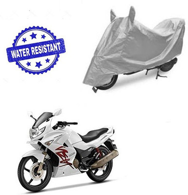 Pecko Two Wheeler Cover for Hero(Karizma, Silver)