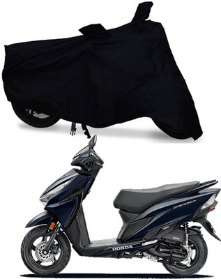 AutoGalaxy Two Wheeler Cover for Honda(Grazia, Black)