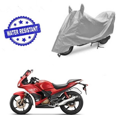 Atulit enterprises Two Wheeler Cover for Hero(Karizma ZMR, Silver)