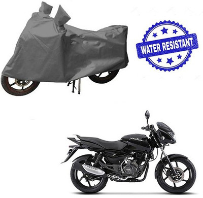 HYBRIDS COLLECTION Waterproof Two Wheeler Cover for Bajaj(Pulsar, Grey)