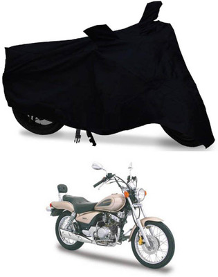 Amozkart Two Wheeler Cover for Yamaha(Enticer, Black)