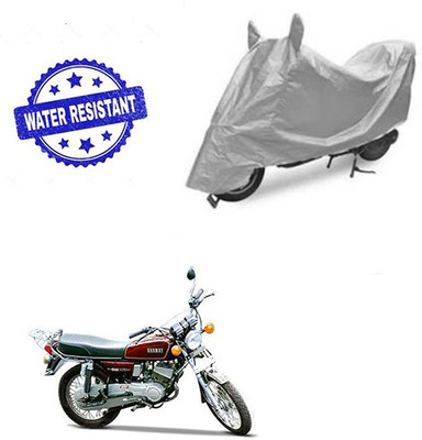 saanvi Two Wheeler Cover for Yamaha(RX 100, Silver)
