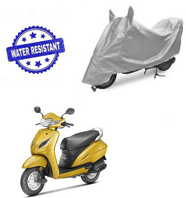 saanvi Two Wheeler Cover for Honda(Activa 5G, Silver)