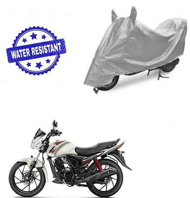Pecko Two Wheeler Cover for Suzuki(Sling Shot Plus, Silver)