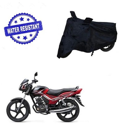 saanvi Two Wheeler Cover for TVS(Star City, Black)