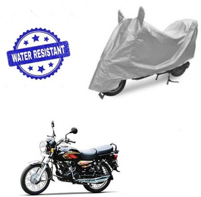 Atulit enterprises Two Wheeler Cover for TVS(Max 4R, Silver)