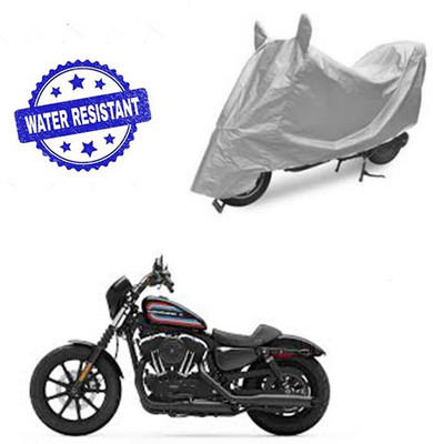 saanvi Two Wheeler Cover for Harley Davidson(XL 1200, Silver)