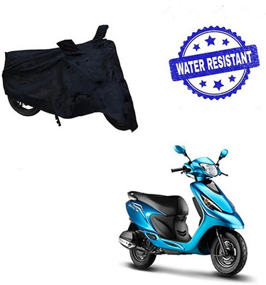 Atulit enterprises Two Wheeler Cover for TVS(Zest, Black)