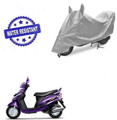 saanvi Two Wheeler Cover for Mahindra(Rodeo RZ, Silver)