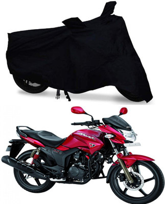 Amozkart Two Wheeler Cover for Honda(Hunk, Black)