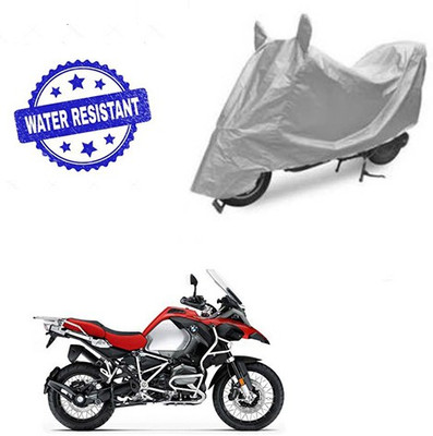 saanvi Two Wheeler Cover for BMW(R 1200 GS, Silver)