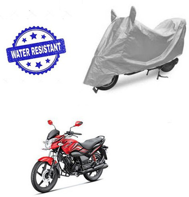 Pecko Two Wheeler Cover for Hero(Passion Xpro, Silver)