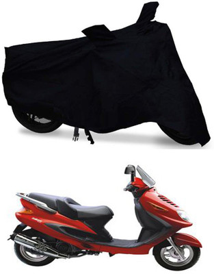 HYBRIDS COLLECTION Two Wheeler Cover for Kinetic(Nova EX, Black)