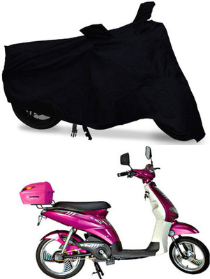 THE REAL ARV Waterproof Two Wheeler Cover for Avon(E Lite, Black)