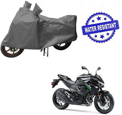 HYBRIDS COLLECTION Waterproof Two Wheeler Cover for Kawasaki(Z800, Grey)