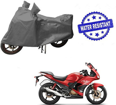 HYBRIDS COLLECTION Waterproof Two Wheeler Cover for Hero(Karizma ZMR, Grey)