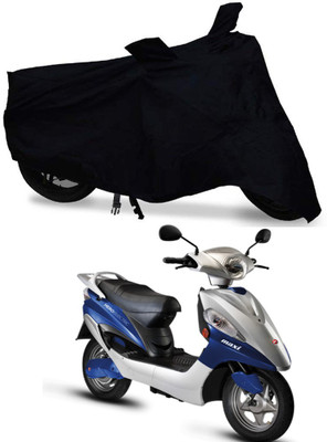 HYBRIDS COLLECTION Two Wheeler Cover for Hero Electric(Electric Maxi, Black)