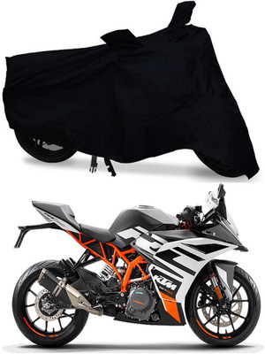 HYBRIDS COLLECTION Two Wheeler Cover for KTM(RC 390, Black)