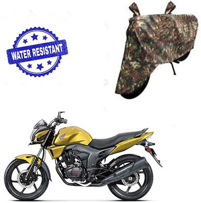 Feel heaven Two Wheeler Cover for Honda(CB Trigger, Multicolor)