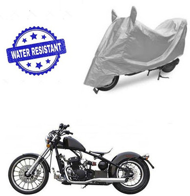 Atulit enterprises Two Wheeler Cover for Harley Davidson(Bobber 350, Silver)