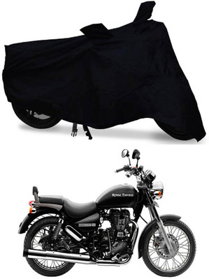 HYBRIDS COLLECTION Two Wheeler Cover for Royal Enfield(Twin spark, Black)