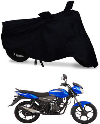AutoGalaxy Two Wheeler Cover for Bajaj(Discover 110, Black)