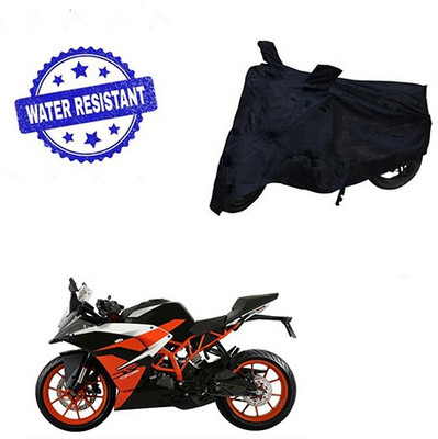 Feel heaven Two Wheeler Cover for KTM(RC 390, Black)