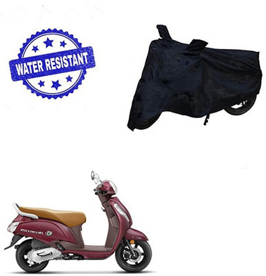 Pecko Two Wheeler Cover for Suzuki(Access SE, Black)