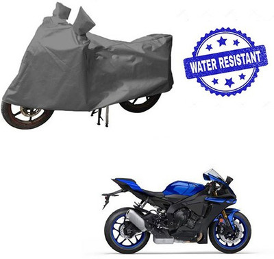 HYBRIDS COLLECTION Waterproof Two Wheeler Cover for Yamaha(YZF R1, Grey)