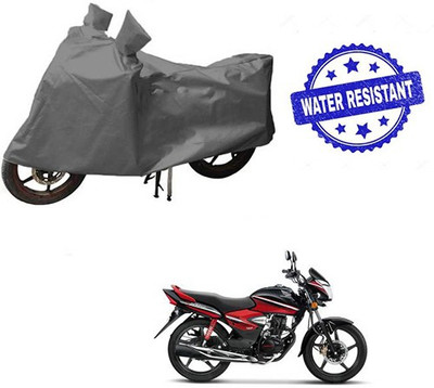 HYBRIDS COLLECTION Waterproof Two Wheeler Cover for Honda(CB Shine, Grey)