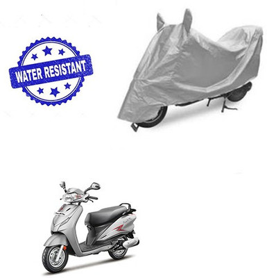 Pecko Two Wheeler Cover for Hero(Moto Corp Duet, Silver)