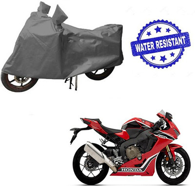 THE REAL ARV Waterproof Two Wheeler Cover for Honda(CBR 1000RR, Grey)