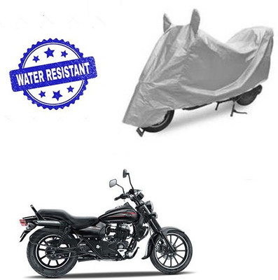 Pecko Two Wheeler Cover for Bajaj(Avenger 150 Street, Silver)