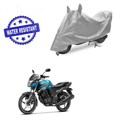 saanvi Two Wheeler Cover for Yamaha(SZ-RR, Silver)