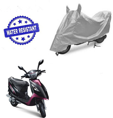 Atulit enterprises Two Wheeler Cover for TVS(Scooty Streak, Silver)