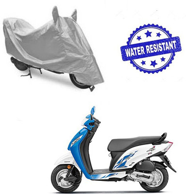RPSENTTERPR Waterproof Two Wheeler Cover for Honda(Activa i, Silver)
