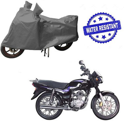 HYBRIDS COLLECTION Waterproof Two Wheeler Cover for Bajaj(Caliber, Grey)