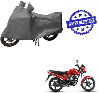 THE REAL ARV Waterproof Two Wheeler Cover for Suzuki(Hayate, Grey)