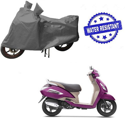 HYBRIDS COLLECTION Waterproof Two Wheeler Cover for TVS(Jupiter, Grey)
