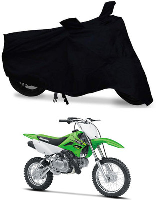 HYBRIDS COLLECTION Two Wheeler Cover for Kawasaki(KLX 110, Black)