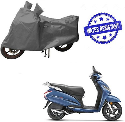 THE REAL ARV Waterproof Two Wheeler Cover for Honda(Activa 125, Grey)