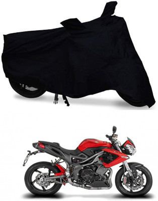 HYBRIDS COLLECTION Two Wheeler Cover for DSK Benelli(TNT R, Black)
