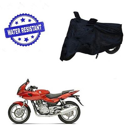 Feel heaven Two Wheeler Cover for Bajaj(Pulsar 220 DTS-i, Black)