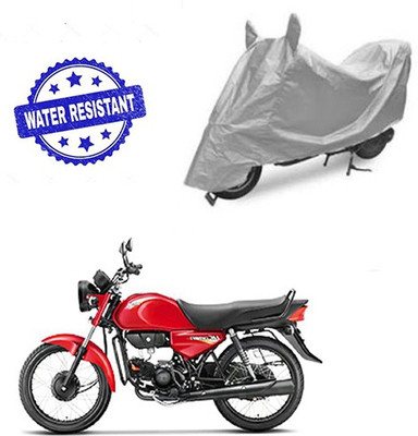 Feel heaven Two Wheeler Cover for Hero(CD Dawn, Silver)